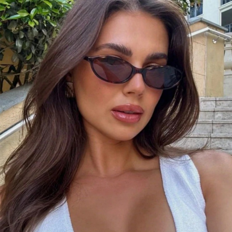 Sunglasses Cat Eye - Occhiali da Sole Retrò con Montatura
