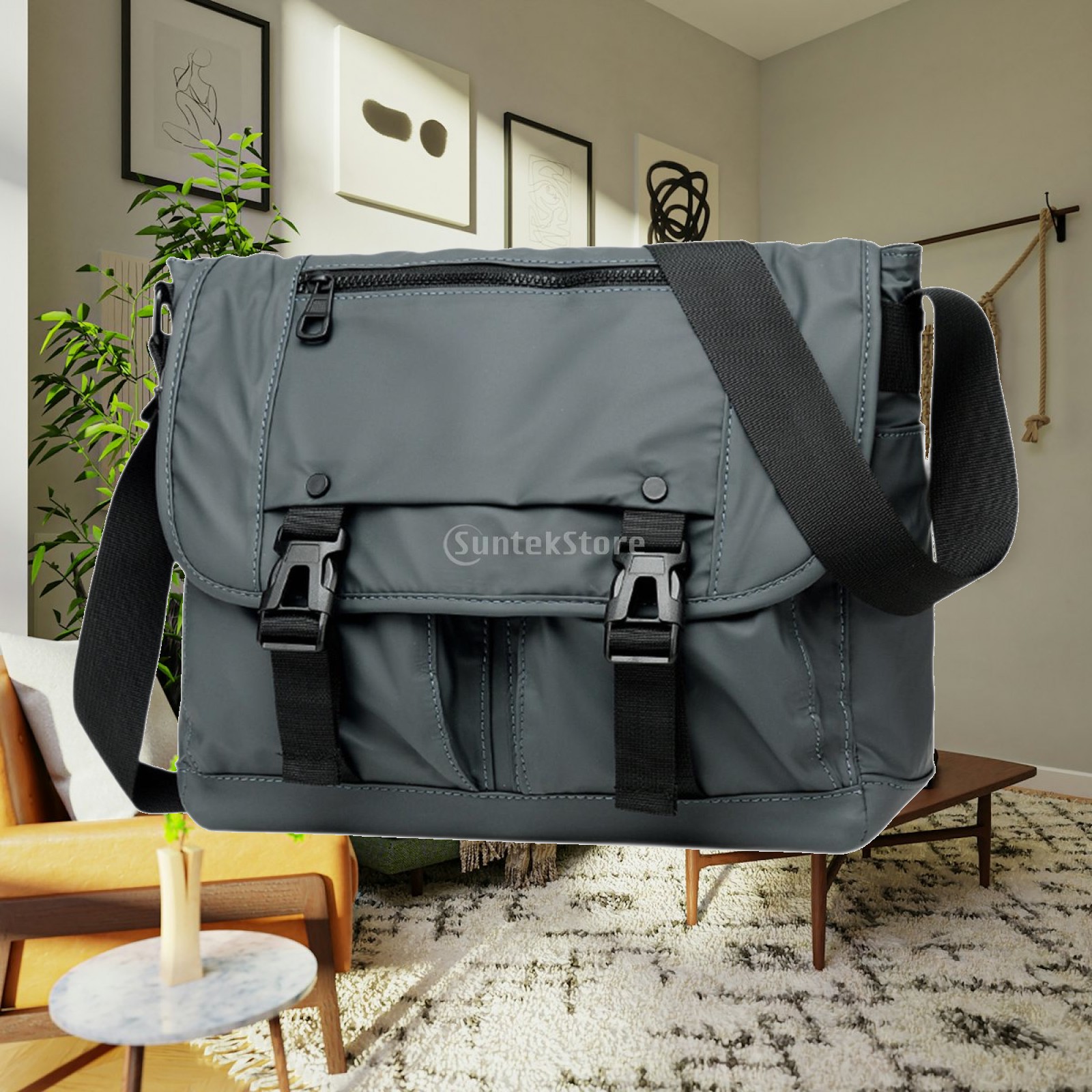 Tote Bag Beach - Borsa a Tracolla Multitasca in Nylon