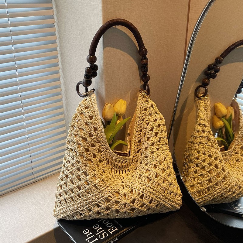 Borsa a Tracolla in Paglia Int - Tote Bag Beach recensione e prezzo