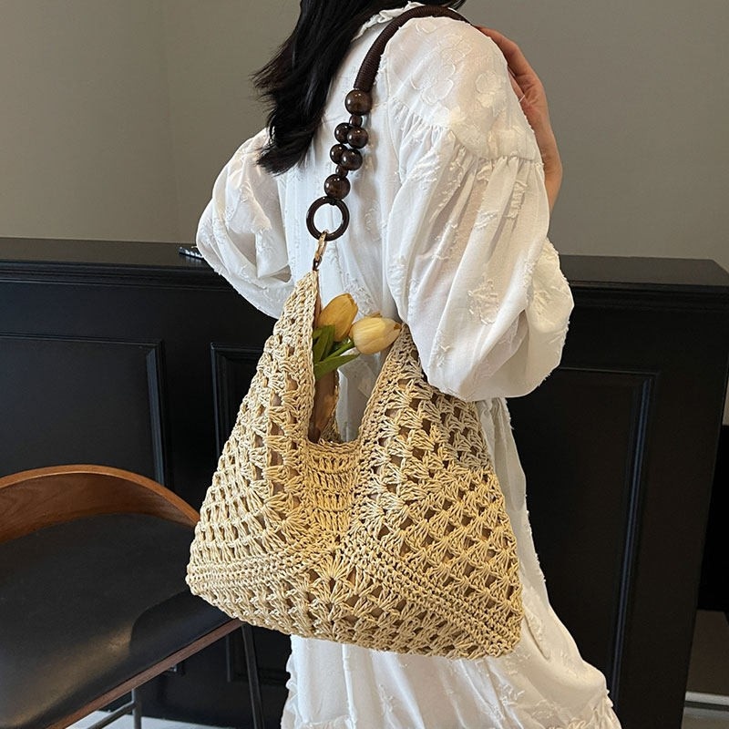 Borsa a Tracolla in Paglia Int - Tote Bag Beach recensione e prezzo