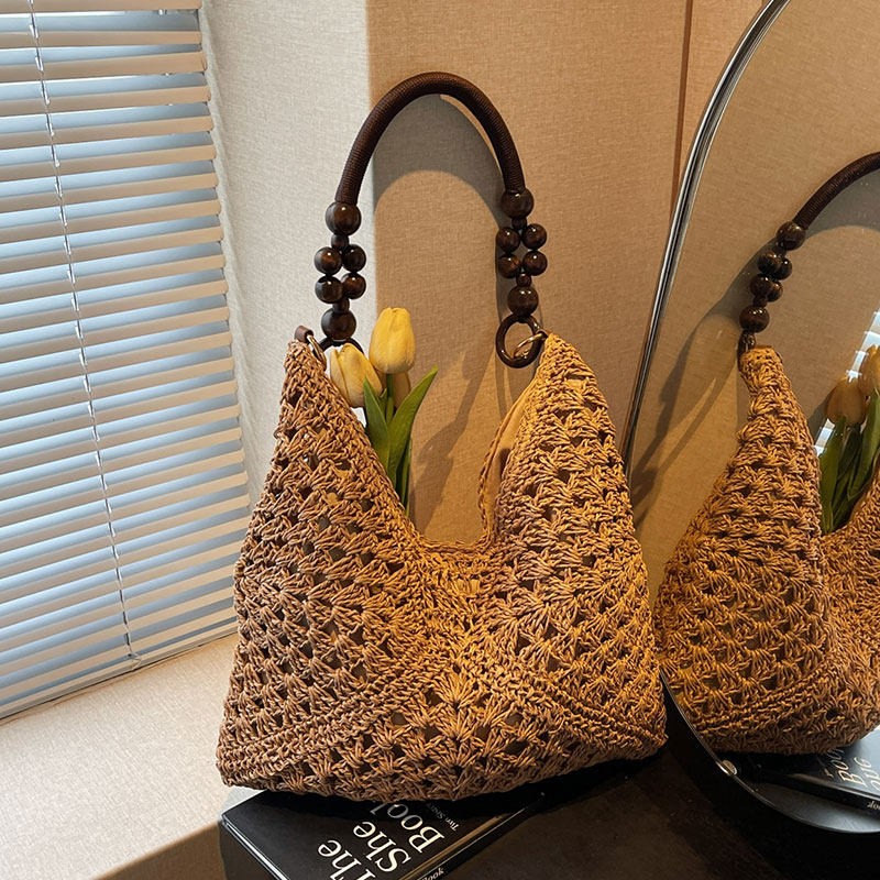Borsa a Tracolla in Paglia Int - Tote Bag Beach recensione e prezzo