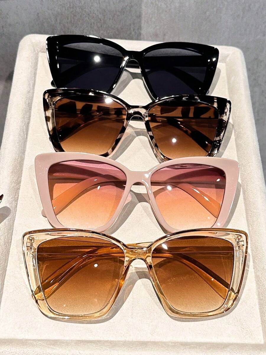 3/4 pezzi di occhiali da donna - Sunglasses Cat Eye recensione e prezzo