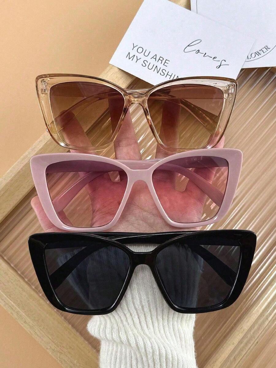 3/4 pezzi di occhiali da donna - Sunglasses Cat Eye recensione e prezzo