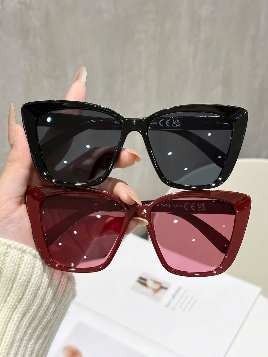 1 paio di occhiali classici al - Sunglasses Cat Eye recensione e prezzo