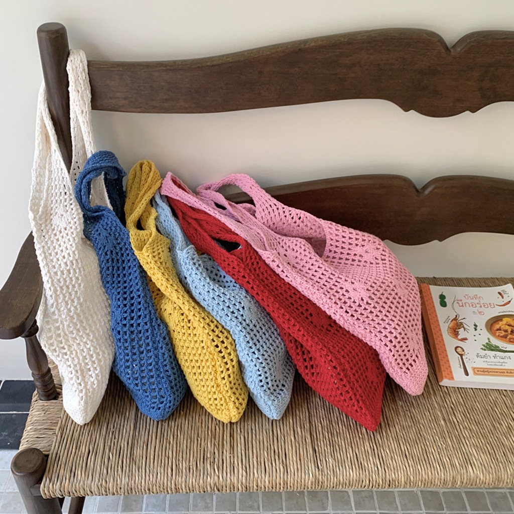 Borsa all'uncinetto fatta a ma - Tote Bag Beach recensione e prezzo