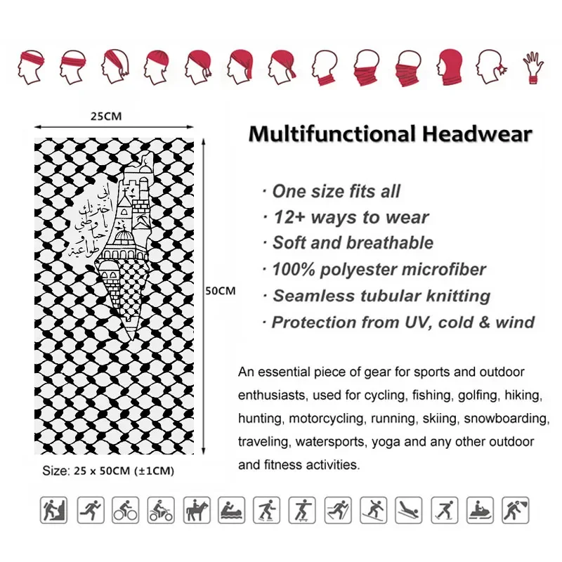 Bandana con Calligrafia Araba, - Headband Summer Knit recensione e prezzo