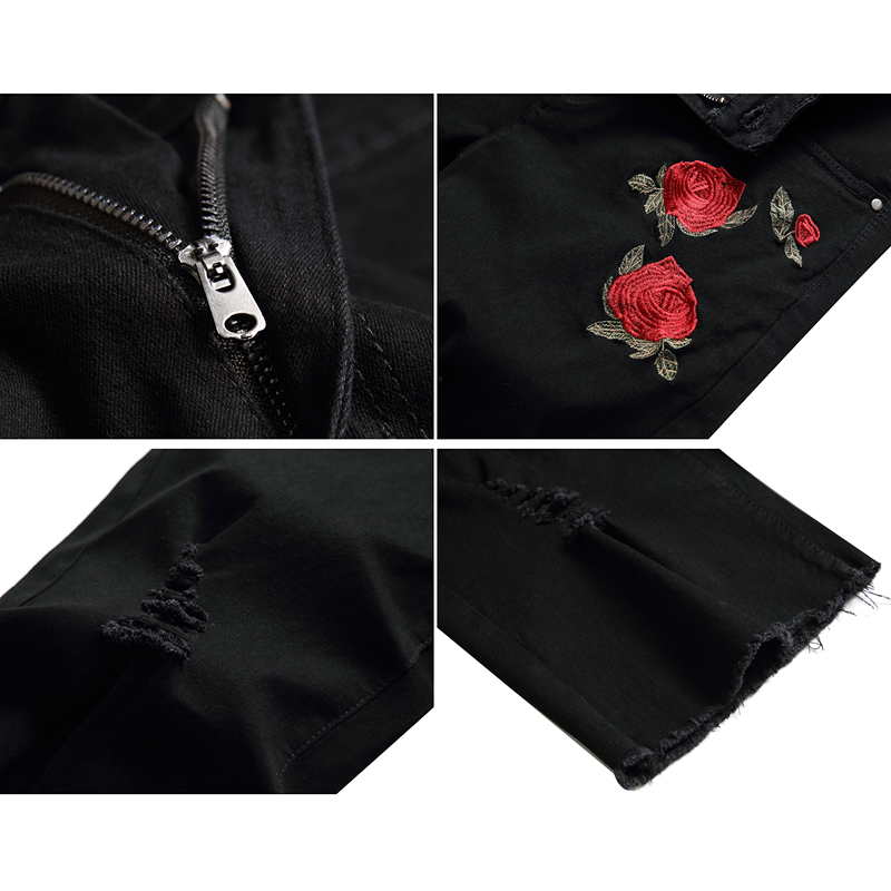 Shorts in denim da uomo ricama - Shorts Denim Frayed recensione e prezzo